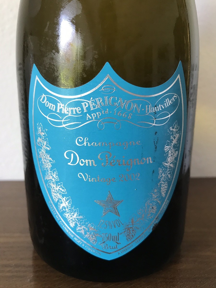Champagne Dom Perignon 2002 Warhol Edizione Limitata Azzurro Champagne Dom Perignon 2002 Warhol Edizione Limitata Azzurro