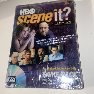 HBO Scene It  DVD Trivia Game Pack  Sopranos TVMA  New Sealed Cards! Open Box