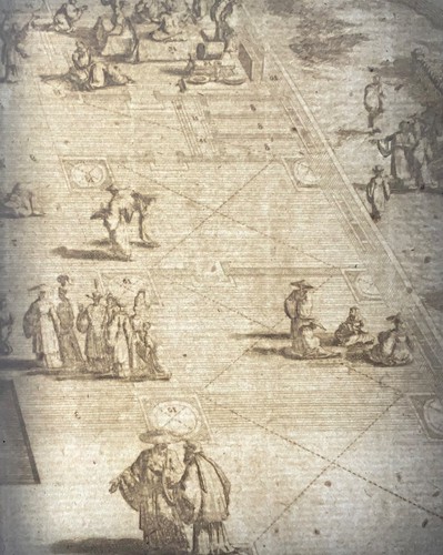 1728 B. Picart, Great Pagoda of China, double folio engraving, foreign topograph - Picture 4 of 4