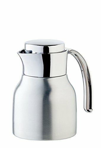 Helios riunione caraffa, acciaio INOX opaco, 0.6 litri (u3h)