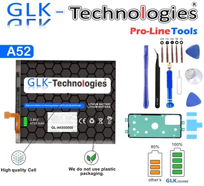 GLK für Original Samsung Akku EB-BG781ABY Galaxy A52 5G A52s Battery NEU 2025 Bj
