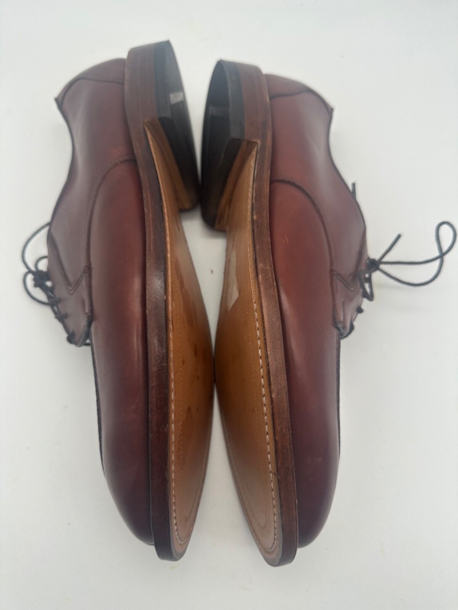 BRAND NEW Allen Edmonds Brown Woven Leather Hersey Sz