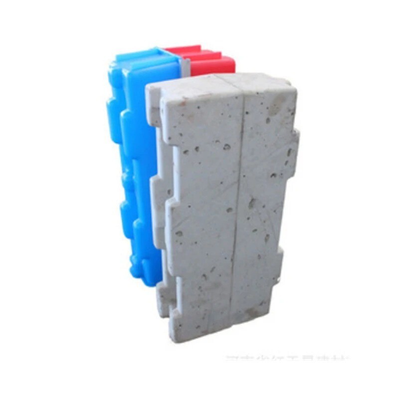 Concrete Brick Mold Interlocking Hollow Wall Construction Blocks Plastic Moulds