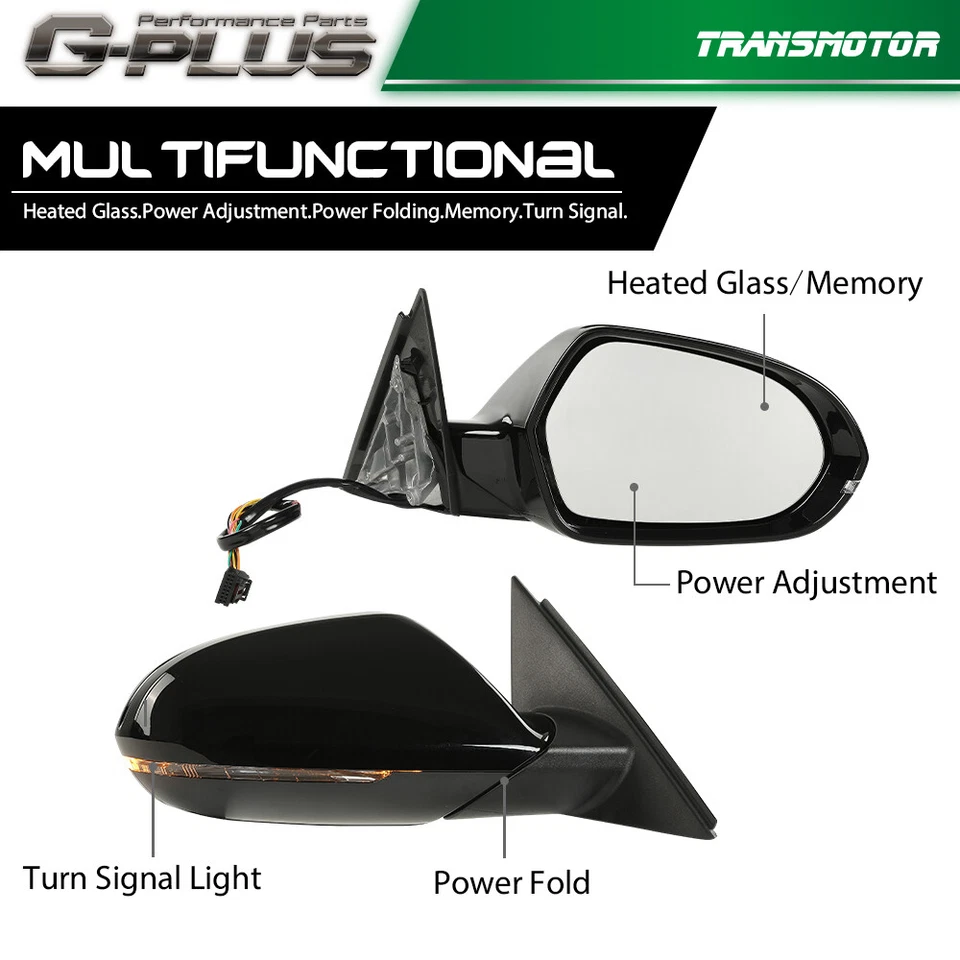 Ajuste para 2012-2018 Audi A6 espelho lateral sinal de memória energia passageiro dobrável - Imagem 4 de 4