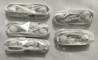 Headphone EO-EG920LW / GH59-1483A For Samsung S6 S7 Note 5 Iphone 3.5mm Lot of 5