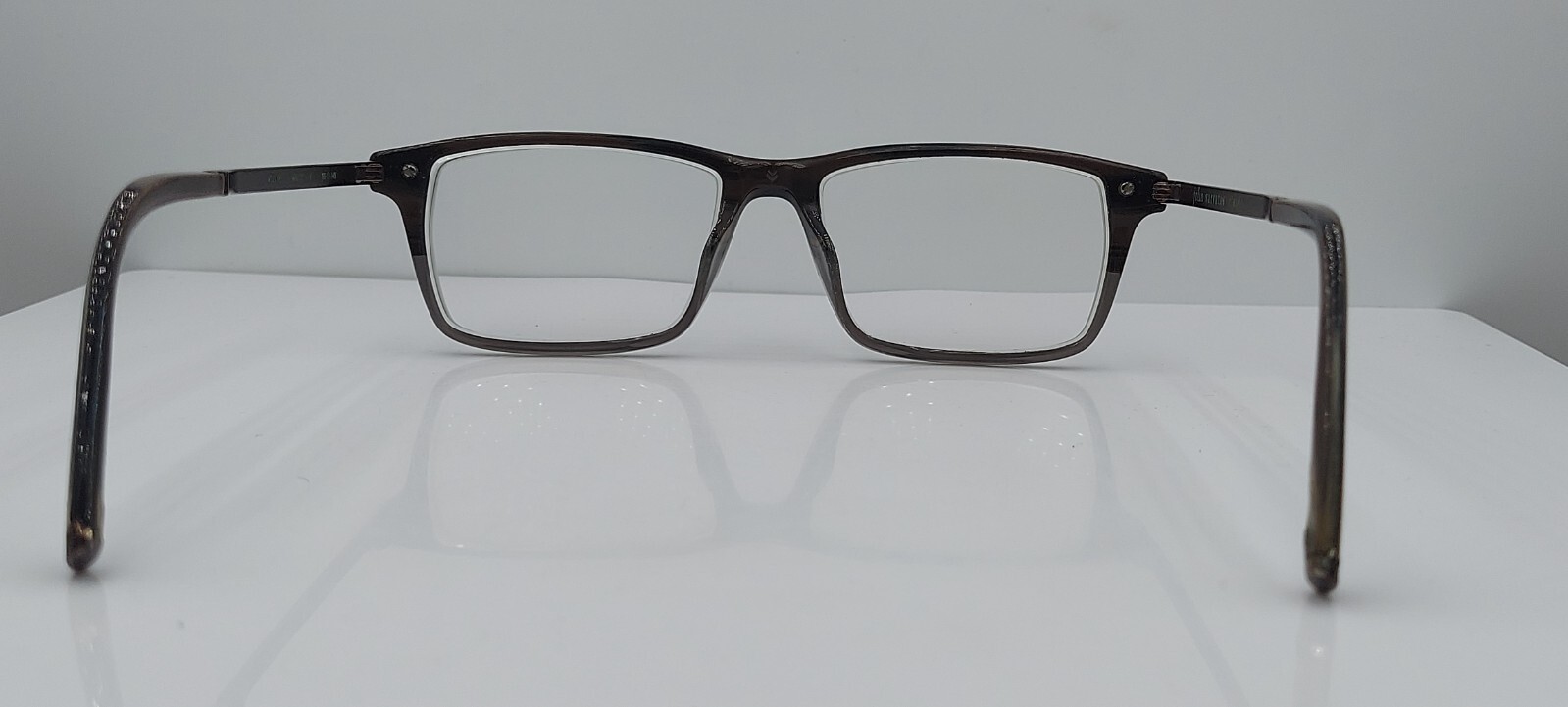 John Varvatos V237 Brown Rectangular Sunglasses F… - image 3