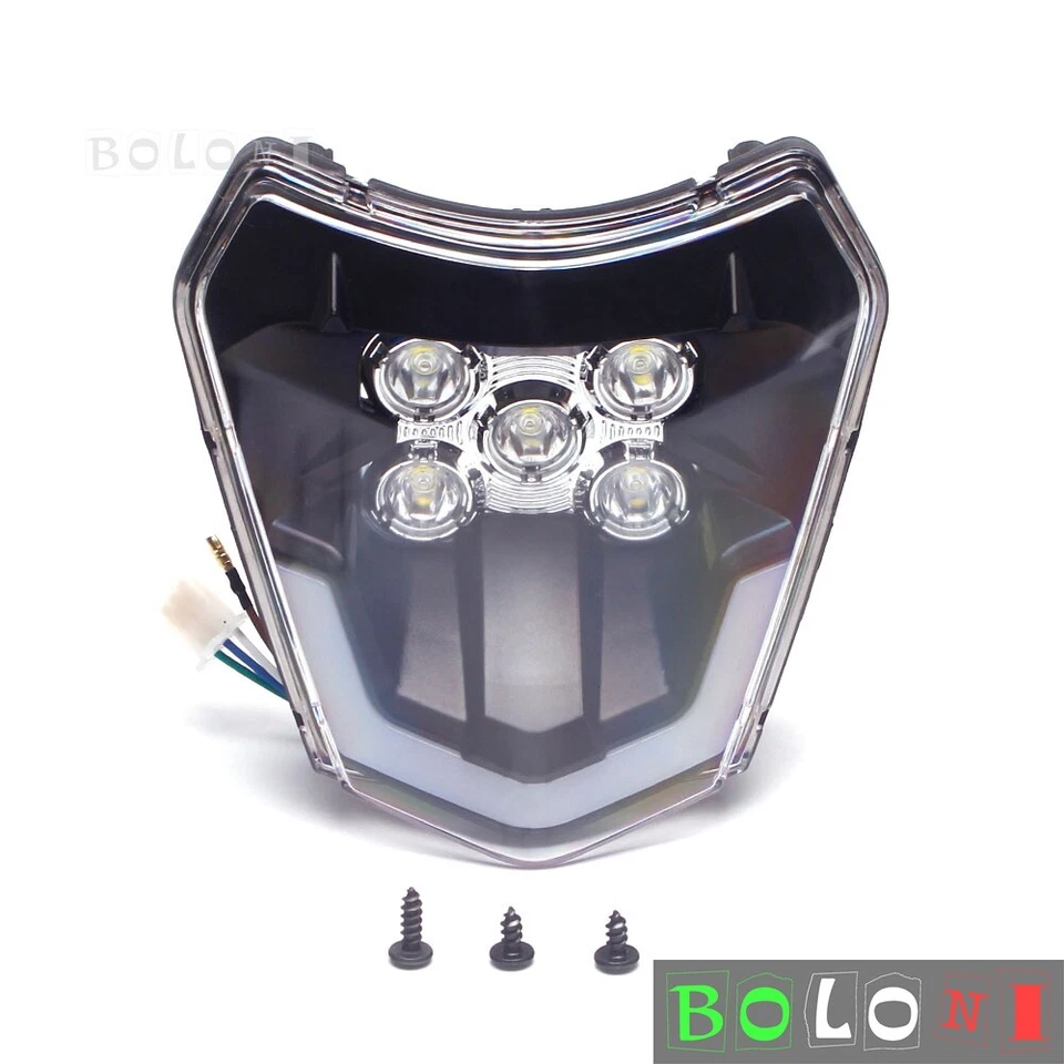 Светодиодная фара головного света Motorcross для KTM XC XCW EX SXF EXC-F Six Days Enduro - Изображение 3 из 4