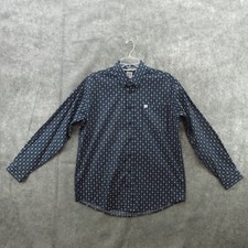 Cinch Shirt Mens Medium Western Long Sleeve Cotton Modern Fit MTW1105695 New
