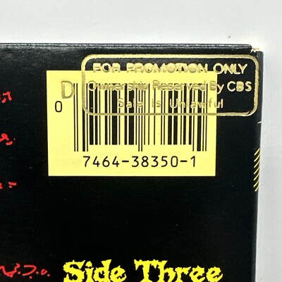 Ozzy Osbourne Speak of The Devil ZX2-38350 Gold Seal Promo