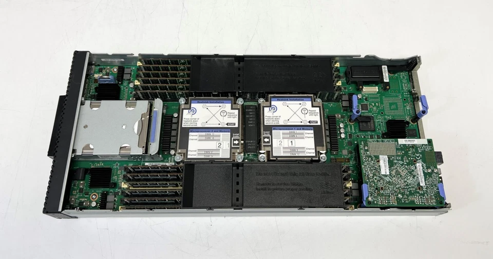 IBM X240 M5 9532 2x E5-2650v3 128GB 2x 600GB HDD Blade Server - Image 3 of 4