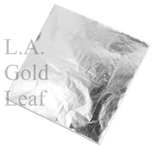 Imitation Silver Loose Leaf EN-5000 Sheets 5.5x5.5 Great Quality, Lower Price 