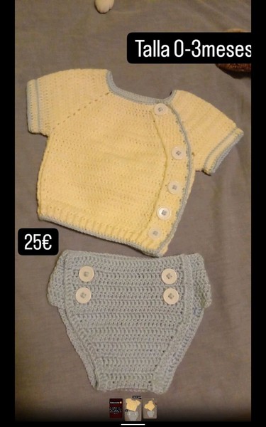 ropa de bebe  A Crochet