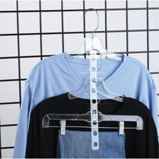 Clear Display Hanger Strips Pack of 50 Strip 16  Long Connector Space Saving