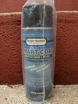 Sculpt Nouveau Smart Coat 1k Polymer Metal Sealant Satin Finish 12oz Spray Can