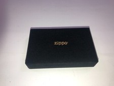 Zippo Samtbox Verpackung Display Klappbox schwarz für  limitierte Zippo leer neu