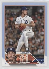 2023 Topps Series 2 Father's Day Powder Blue /50 Michael Lorenzen #564 3c2