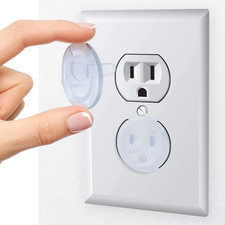 10PCS Outlet Covers   Baby Proof Plug Protectors for American Standard Sockets