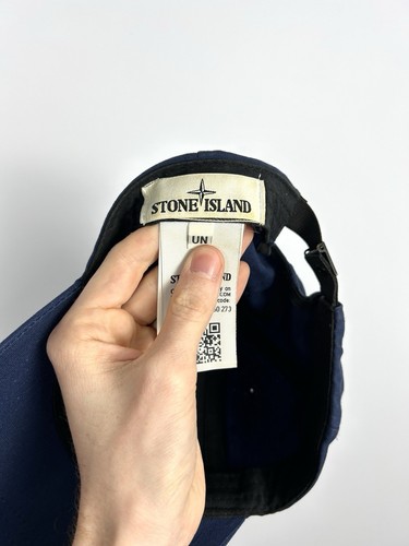 Blue Navy Stone Island Visor Cap - Foto 4 di 5