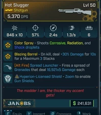 Borderlands 4 (BL4) 🎉 MODDED Hot Slugger ✨ (COLOR SPRAY/2 BONUS) (Blazing/[AF])