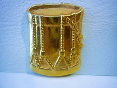 FEVE  TAMBOUR   ANNEE MOZART 1991   METAL DORE  RECTO/VERSO - Photo 1/2