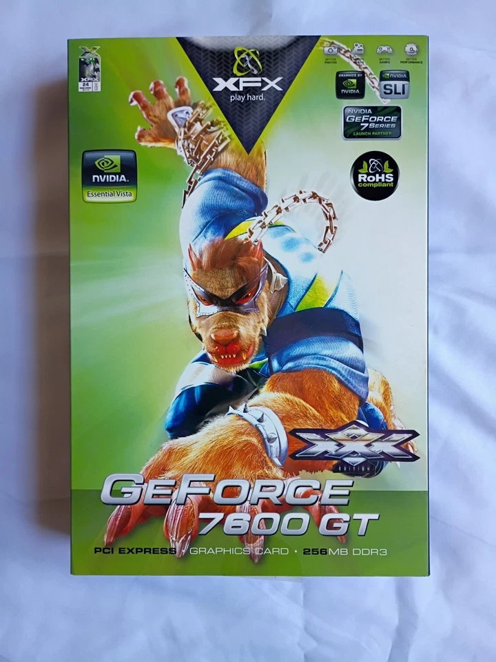 XFX GeForce 7800 GT Graphics Card PCI Express Dual DVI HDTV Output - Image 2 of 4