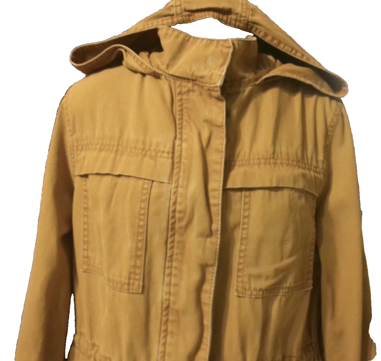 Universal Thread Utility Dark Mustard Full Zip Ho… - image 3