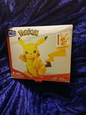 Mega Construx Pokémon Jumbo Pikachu Building Set Neu Lesen