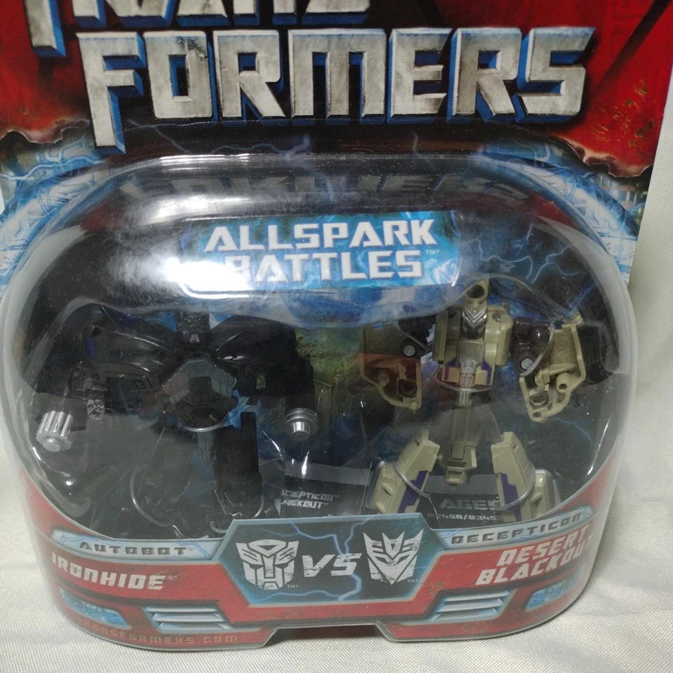 Hasbro Transformers All Spark Battles Ironhide VS Desert Blackout Legends Class - Image 2 of 4
