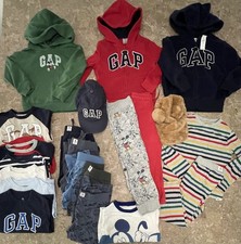 GAP Boys Clothes Lot of 21 4  5 years-Sweatpants Dino Sweater Mickey Jacket Hat