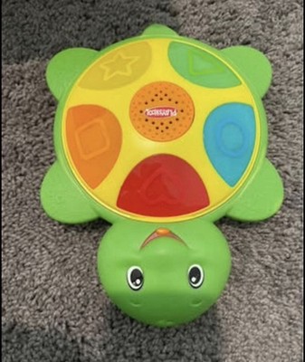 Playskool Musical Light-Up Turtle Toy Learn Shapes Sounds Colors 2013