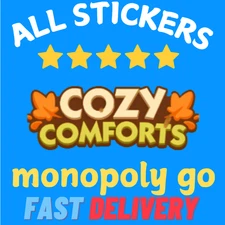 Monopoly Stickers Go 1 2 3 4 5 6 ⭐️ALL Stickers  Avaiable / Fast Delivery⭐24/7