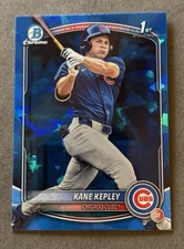 2025 Bowman Draft Sapphire Kane Kepley 1st Prospect Chicago Cubs #BDC-200