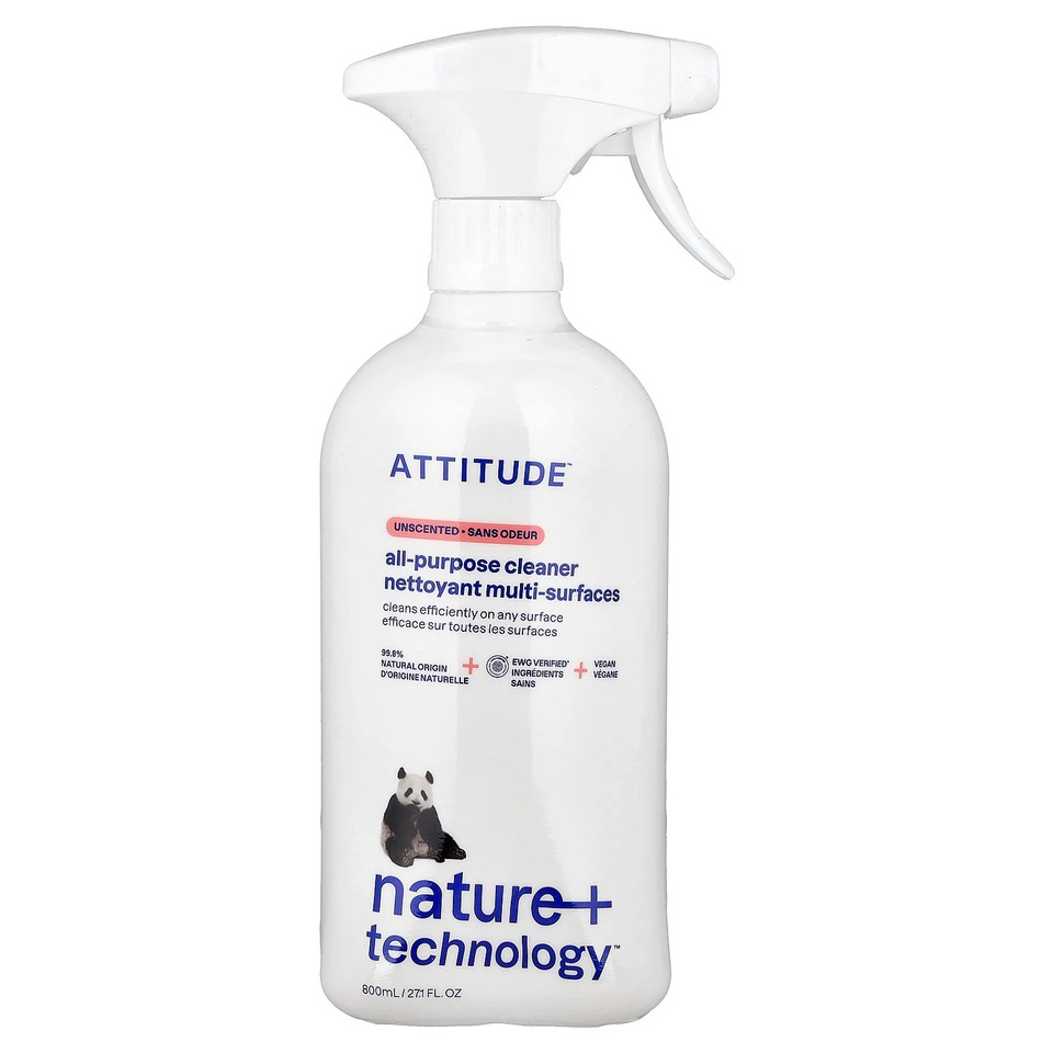Nature + Technology™, All-Purpose Cleaner, Unscented, 27.1 fl oz ( 800 ml)