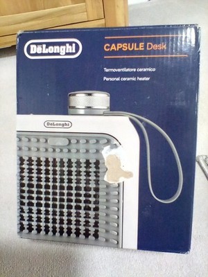 De'Longhi Kapsel Schreibtisch leise Keramik Heizung 3610W HFX10B03.GR