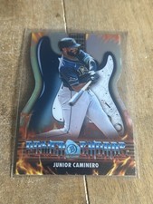 2026 Bowman Chrome Junior Caminero Power Chords Tampa Bay Rays Rookie Card