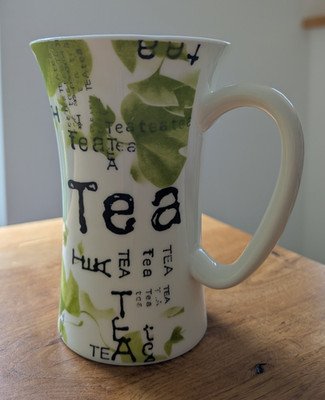 Könitz Porzellan Tasse Tea Collage Mega Mug Bone China