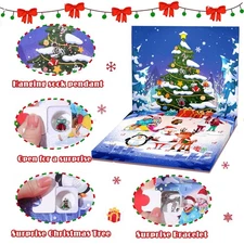 Christmas Jewelry Advent Calendar 2025 Christmas Countdown Calendar Jewelry