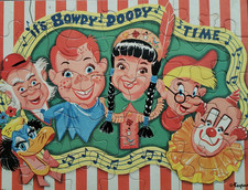 Vintage Howdy Doody Time Puzzle Show Clown