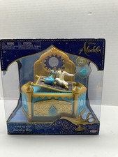 Disney Aladdin And Jasmine A Whole New World Musical Jewelry Box w/Ring 