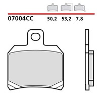 Brembo Hinteres BREMSBELAGE-KIT FUR Piaggio X9 Evolution 250 04-04-COD.07004