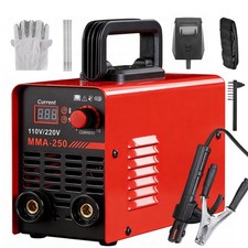 UK Mini Portable ARC MMA‑250 Amp IGBT Inverter Welder Electric Welding Machine