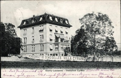 Ouchy-Lausanne-Institution Cyrano  1906