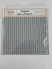 Echo Park Paper Co. Designer 6x6 Stencil Sweet Baby Stripes Scrapbooking