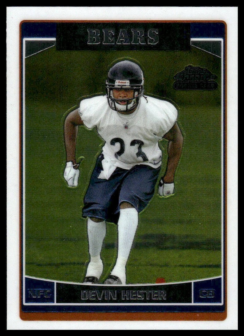 Devin Hester Rookie RC 2006 Topps Chrome #252 Chicago Bears
