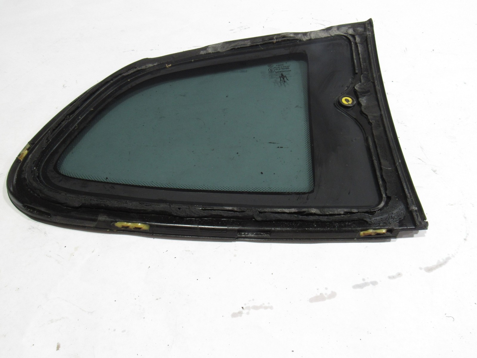 08-12 Maserati Granturismo S 2010 Rear Right Passenger Quarter Window Glass ^:Y