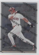 1996 Leaf Preferred Steel Juan Gonzalez #20 xz4