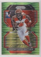 2021 Panini Prizm Neon Green Pulsar Prizm Akeem Davis-Gaither #275 4a0