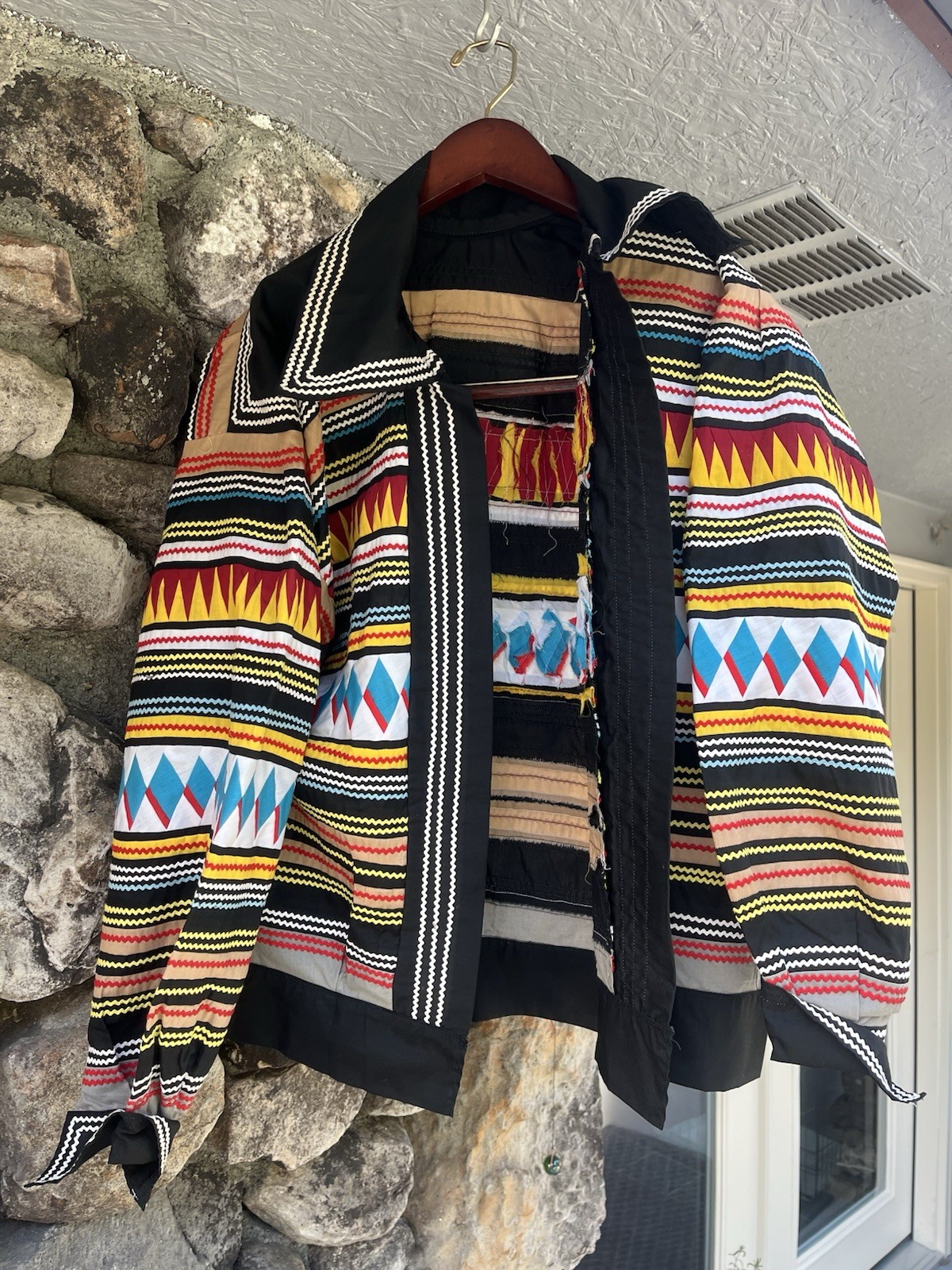 Seminole Patchwork Jacket Medium - image 1