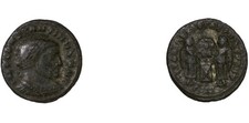Coin Roman Empire Centenional Constantine I 318 A.D.