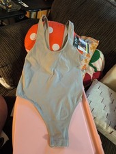 NWD Maidenform Smoothing Seamless Bodysuit Beige M